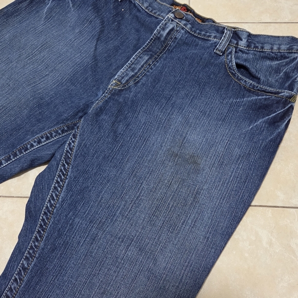 Mens Ariat FR M4 Low Rise Boot Denim Jeans - Picture 2 of 10